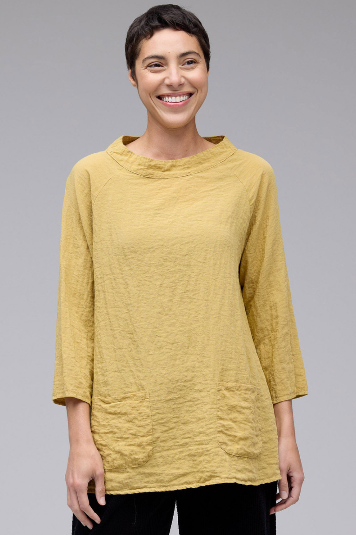 Cut Loose Clothing Fall Rayon Parachute Raglan Pocket Top Fall