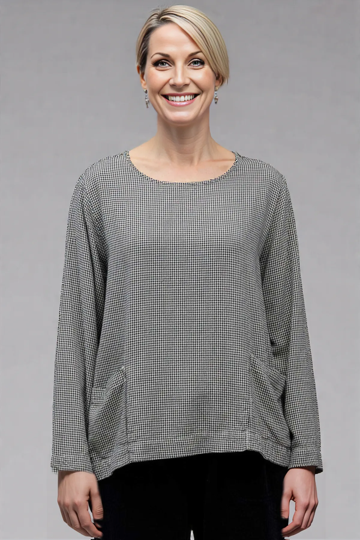 Cut Loose Fall Mini Check Pocket Top Fall 2025-Special Order