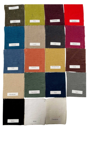 Cut Loose Lux Corduroy V-neck Vest Fall 2025-Special order