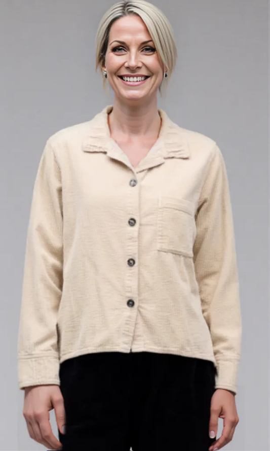 Cut Loose Clothing Lux Corduroy Crop Jacket
