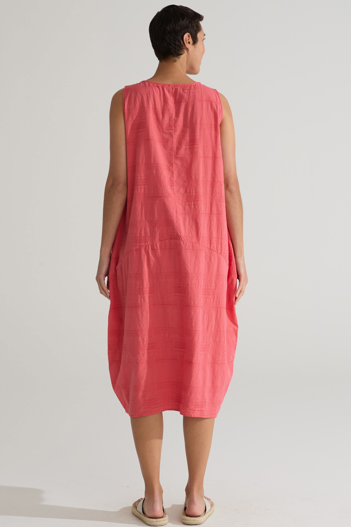 Cut Loose Textured Mini Stripe Pocket Dress Summer 2025- Special Order