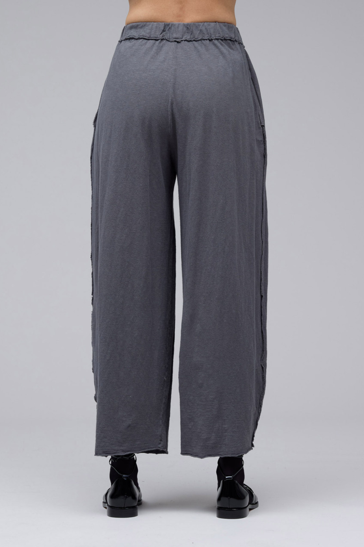 Cut Loose Linen Cotton Jersey Pleat Pant Fall 2025-Special Order