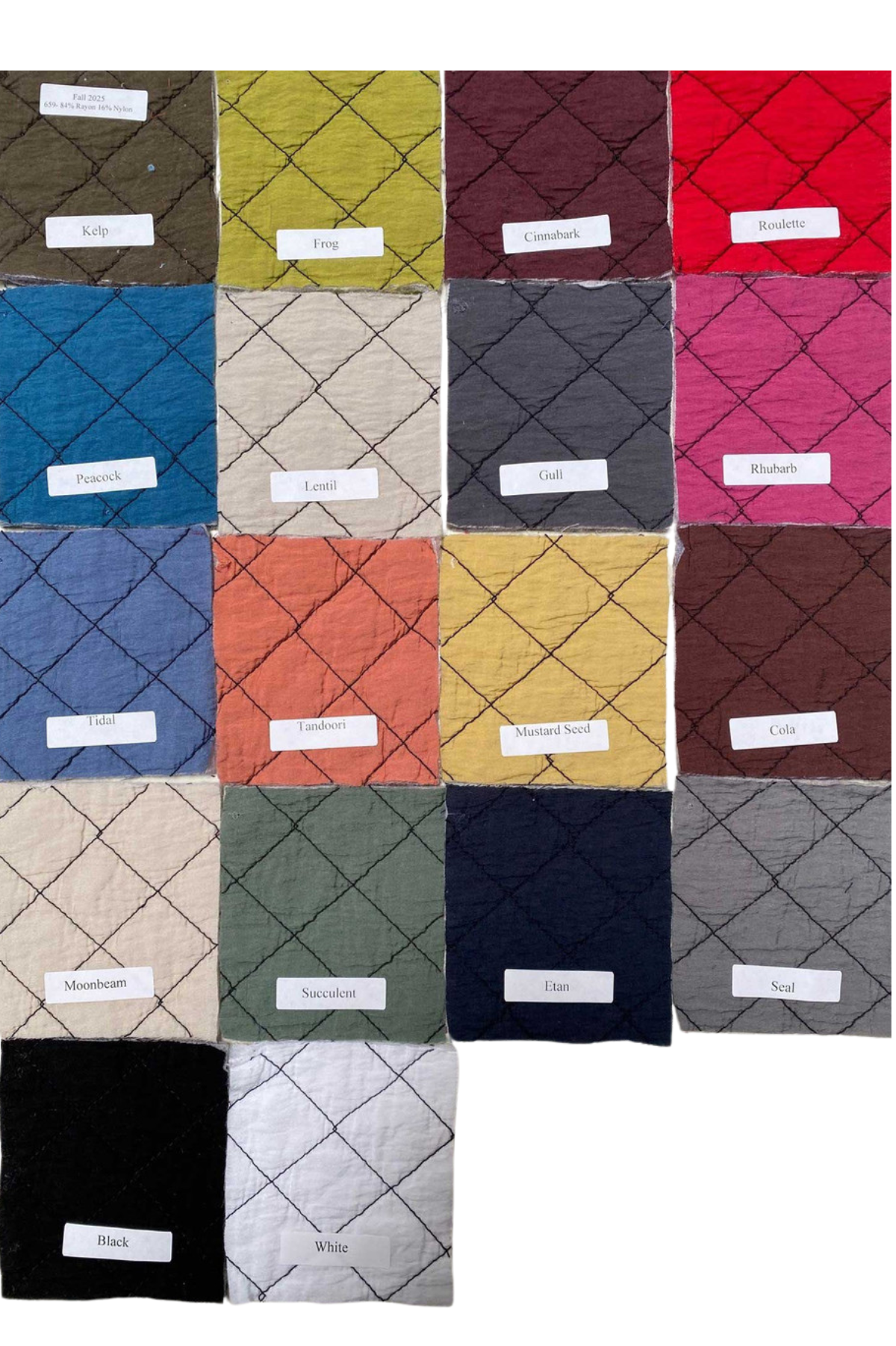 Cut Loose Clothing Quilted Parachute Cropped Jacket Fall 2024- Special Order