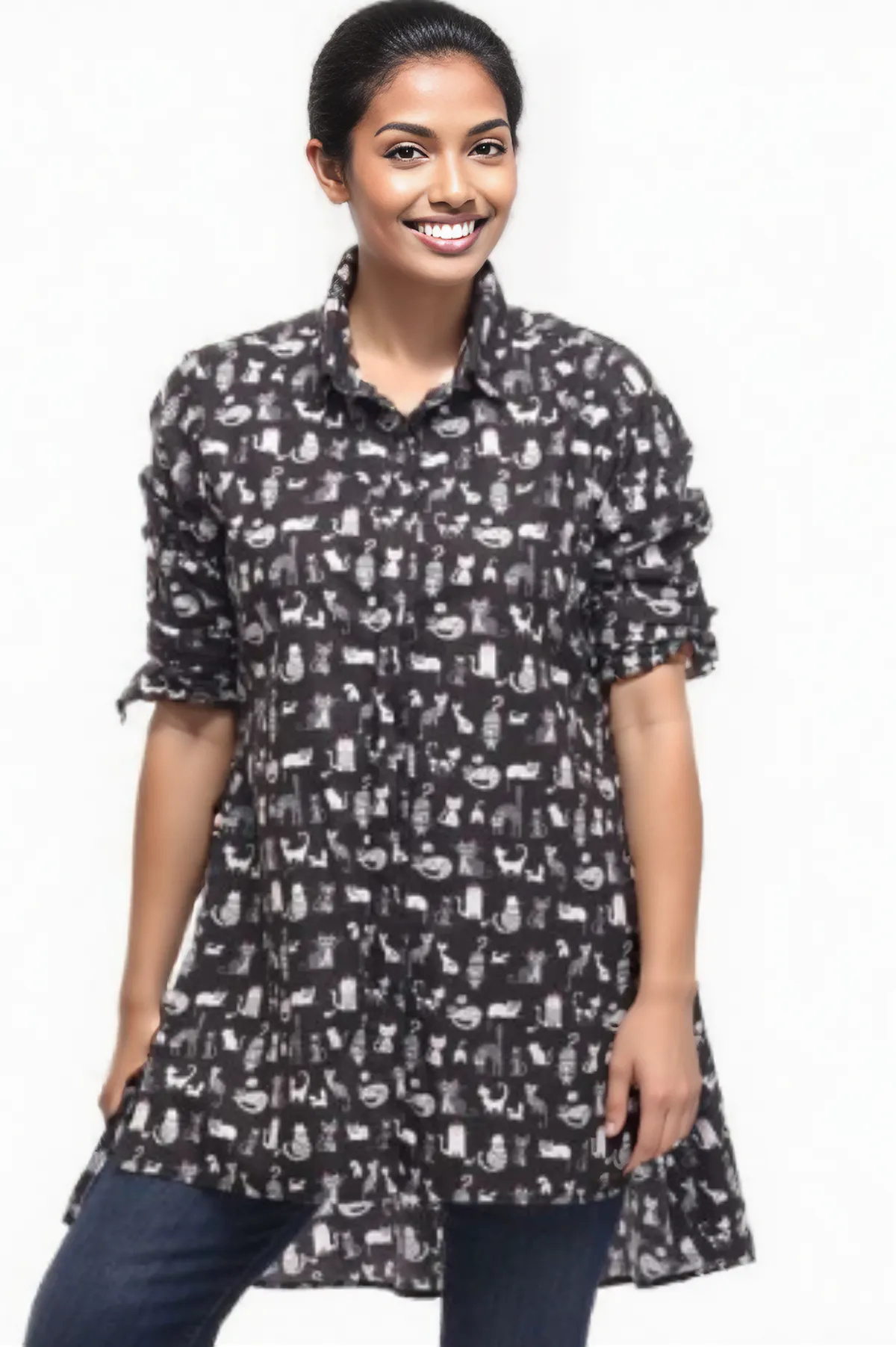 Tulip Clothing Carson Tunic-Cat's Meow
