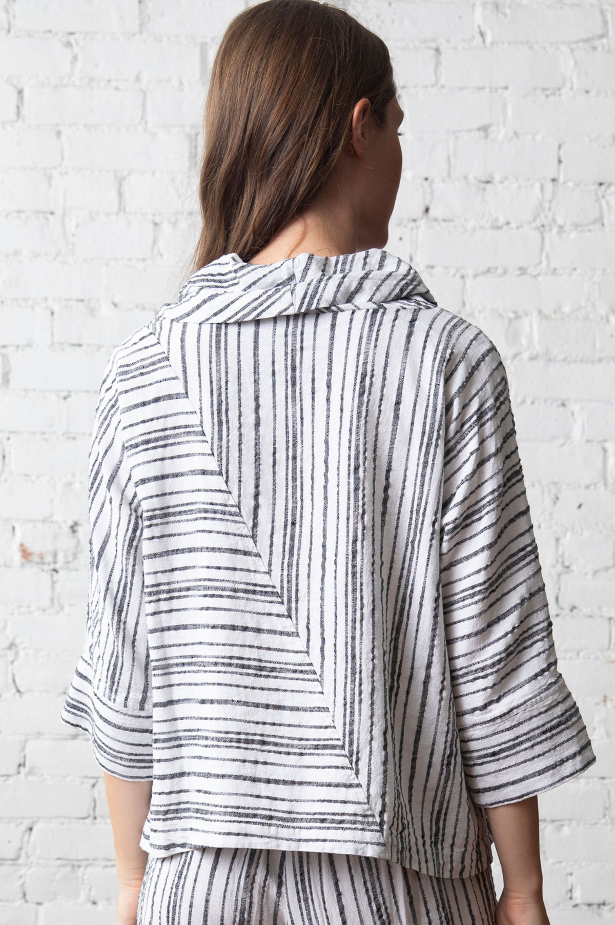 Olivia by Habitat Clothing Retro Stripe Midtown Topper