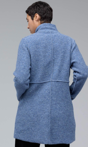 Cut Loose Boiled Wool Zip Jacket Fall