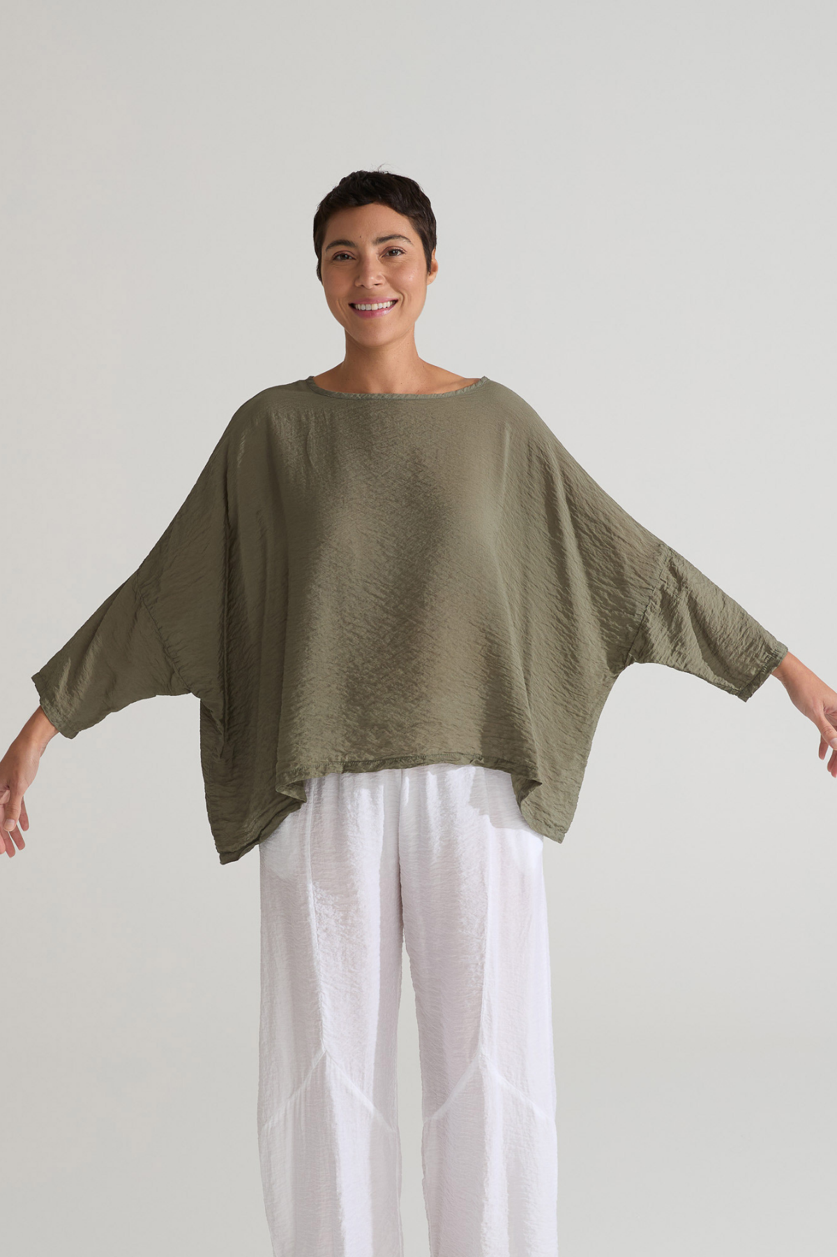 Cut Loose Rayon Parachute Crop Top Summer 2025- Special Order