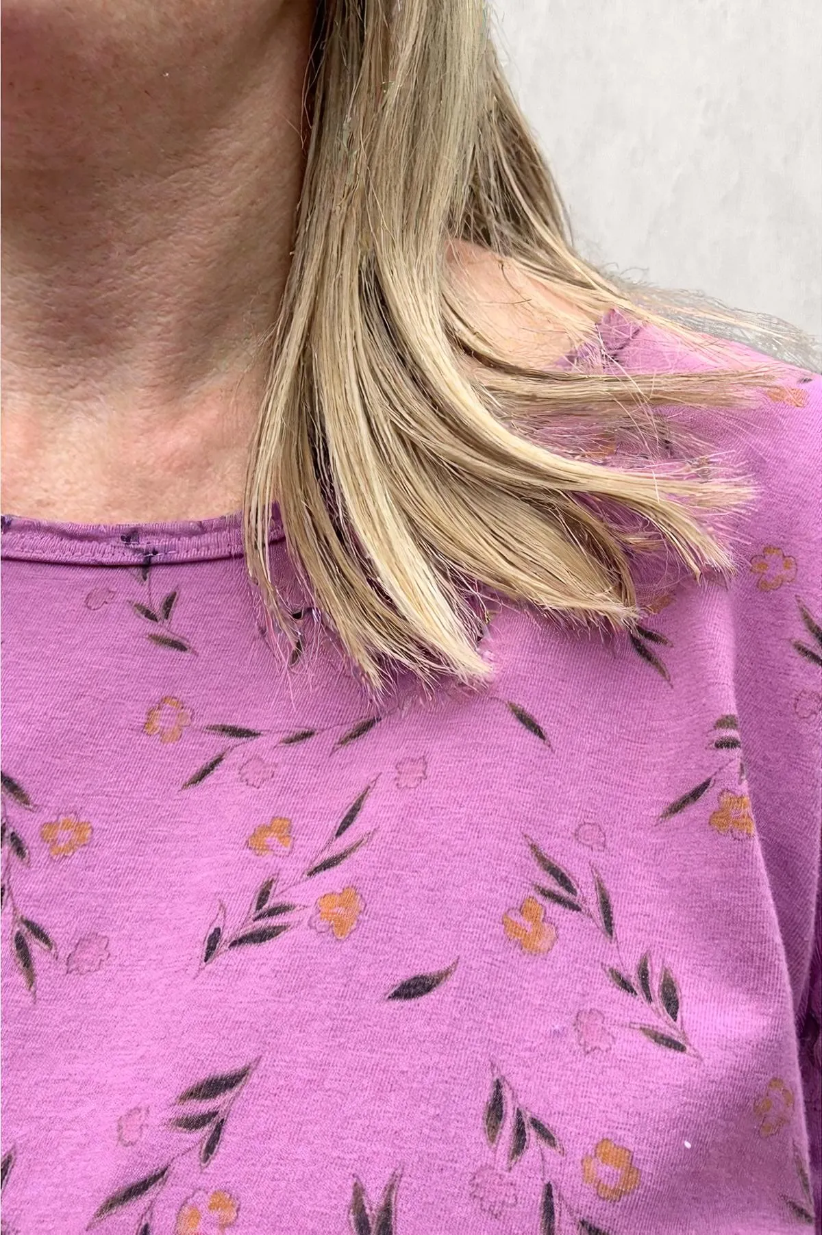 Color Me Cotton Floral Tunic by CMC Click - thread to cloth