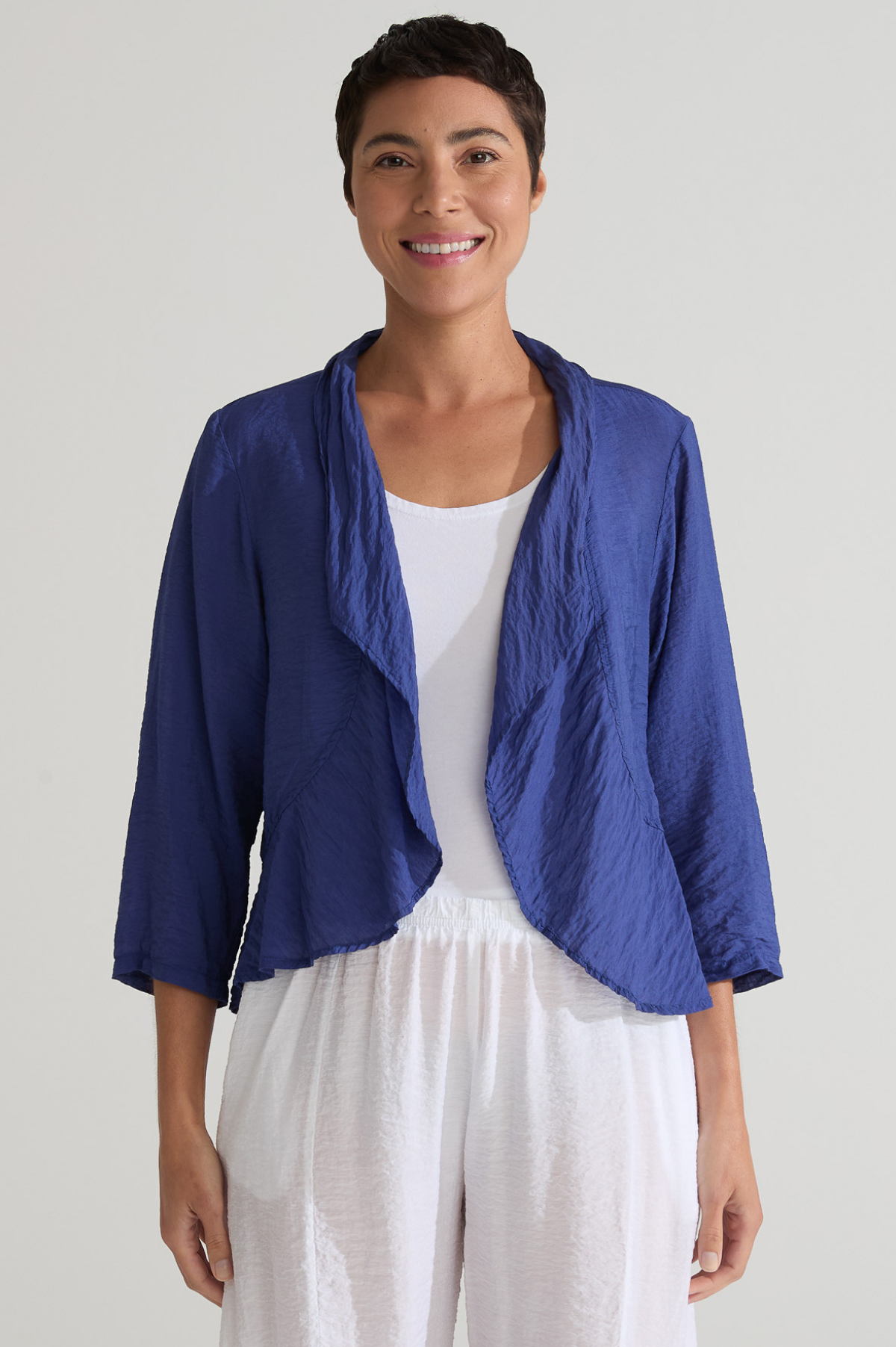 Cut Loose Rayon Parachute Ruffle Jacket Summer 2025- Special Order