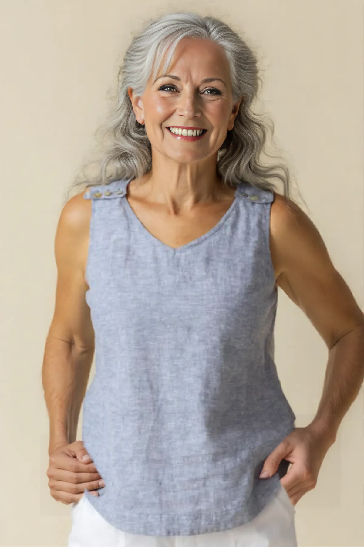 Habitat Clothing Linen Cotton Freshen Up Tank