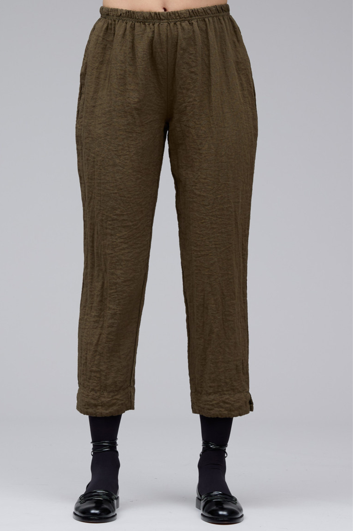 Cut Loose Fall Rayon Parachute Tapered Crop Pant Fall 2025-Special Order