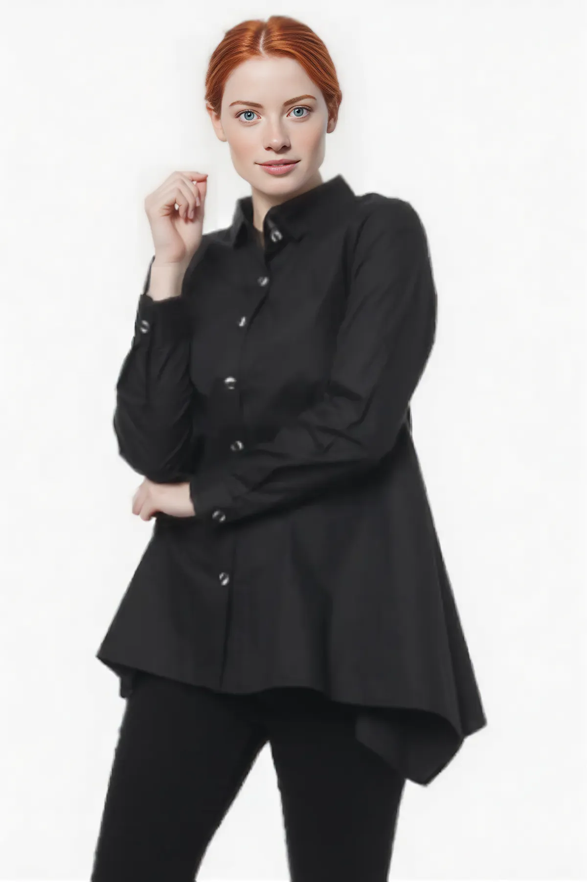 Tulip Clothing Avalon Tunic-Black