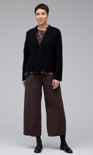 Cut Loose Clothing Dot Jacquard Long Sleeve Swing Tee Fall 2025-Special Order