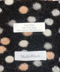 Cut Loose Pebbled Boiled Wool Bomber Jacket 2026- Special Order