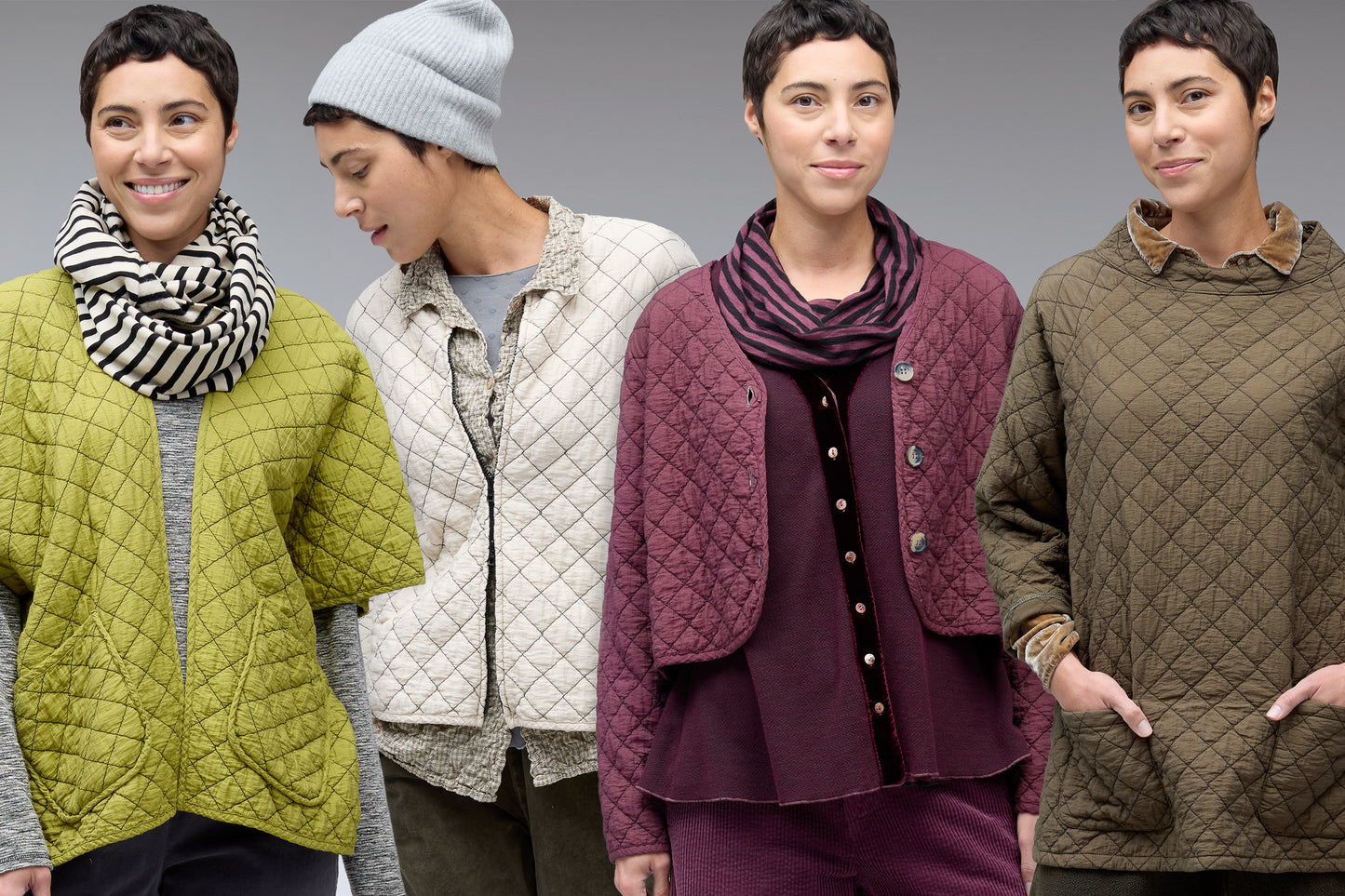 Cut Loose Quilted Parachute Raglan Pocket Top Fall 2024- Special Order
