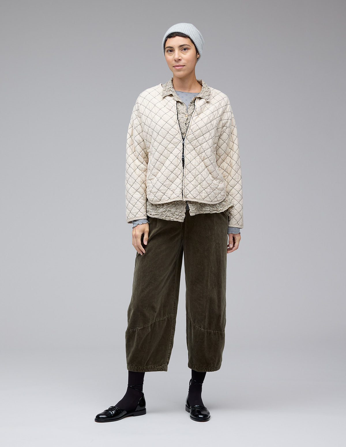 Cut Loose Quilted Parachute Bomber Jacket Fall 2024- Special Order