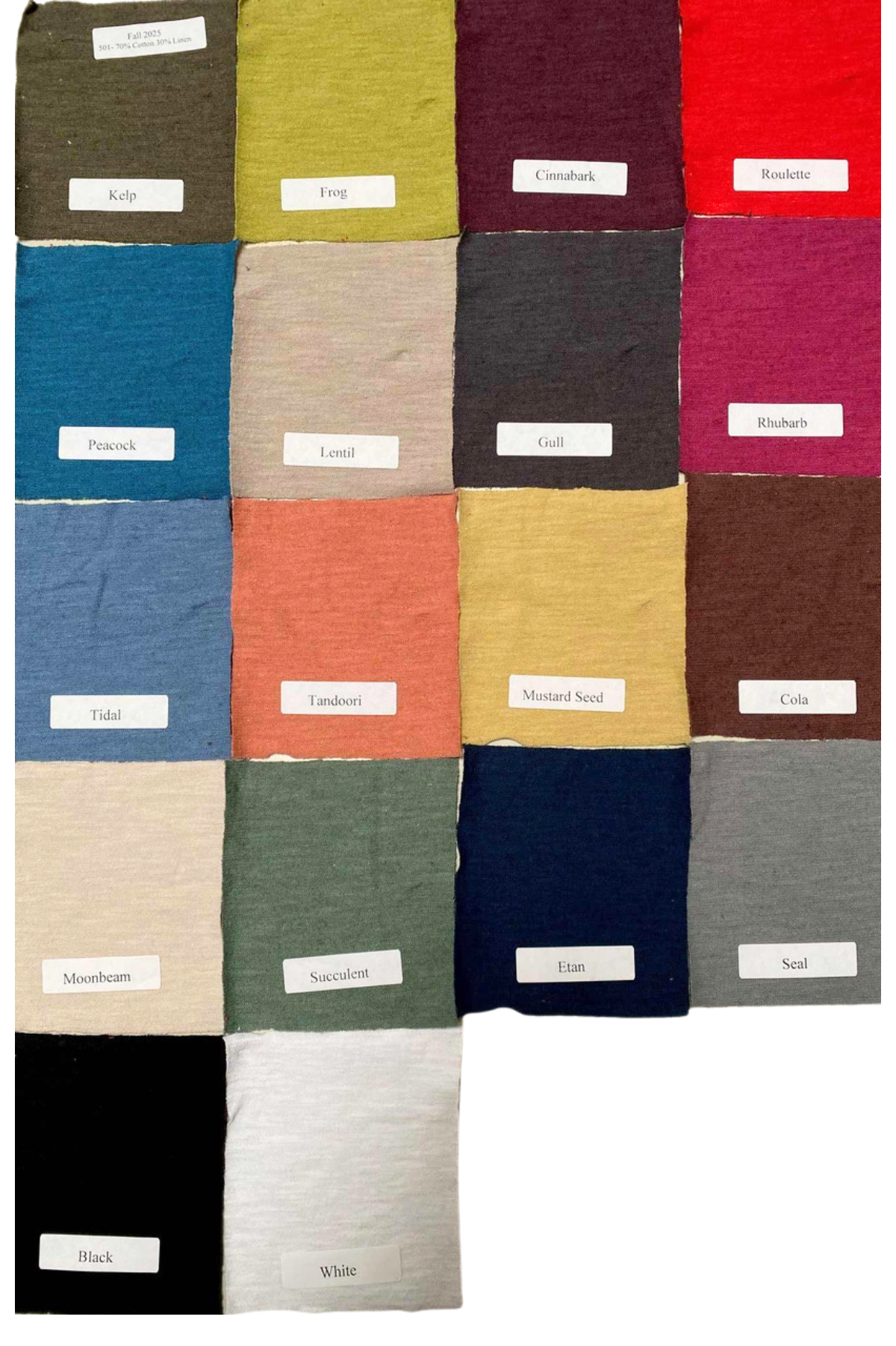 Cut Loose Clothing Linen Cotton Jersey 3/4 Sleeve V-Neck Top Fall 2025-Special Order