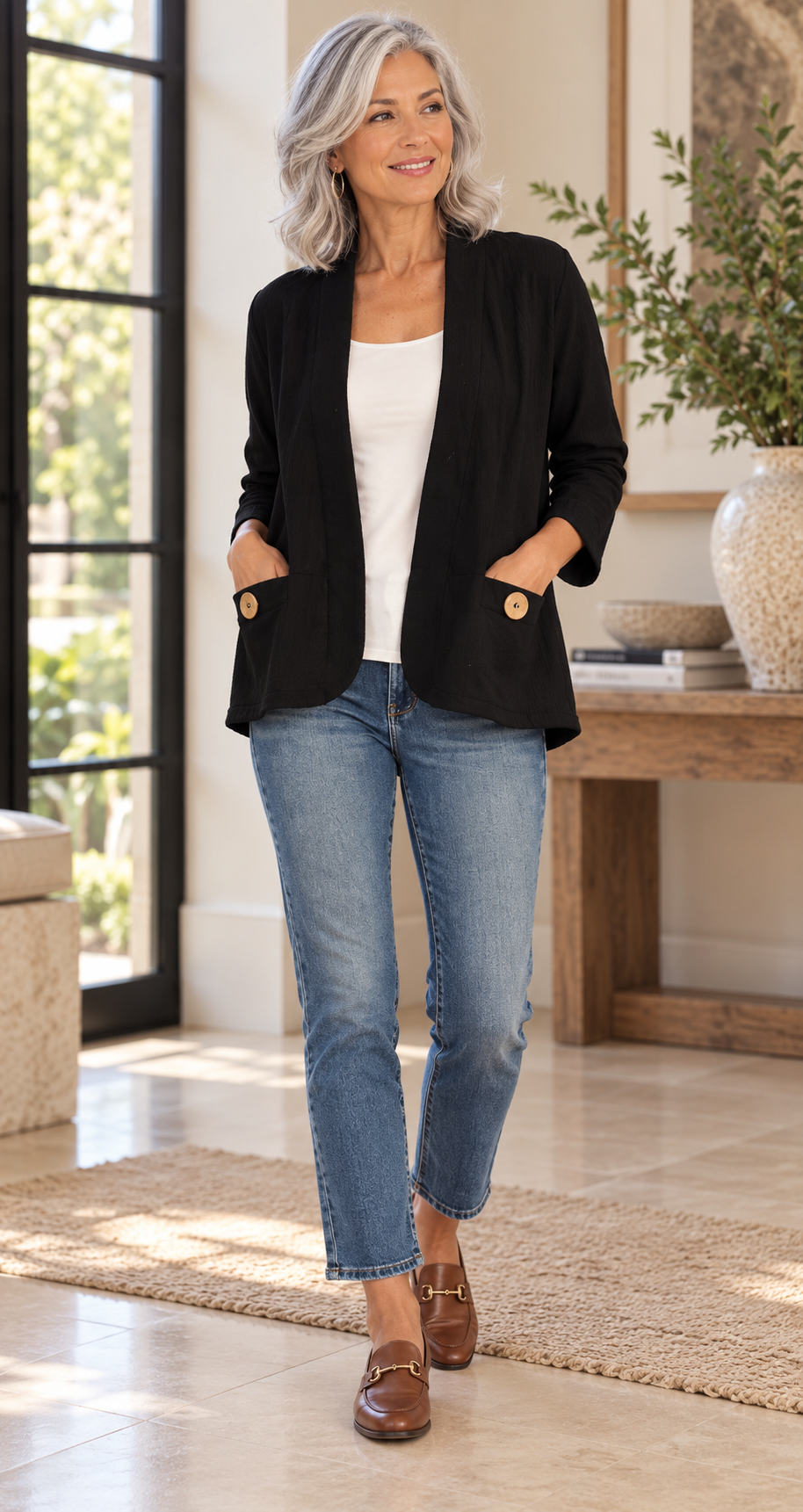 jess and jane garment dyed cotton fleece jacket cardigan by jess and jane