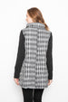LIV by Habitat Perfect Sculpt Plaid Mixed Media Tunic