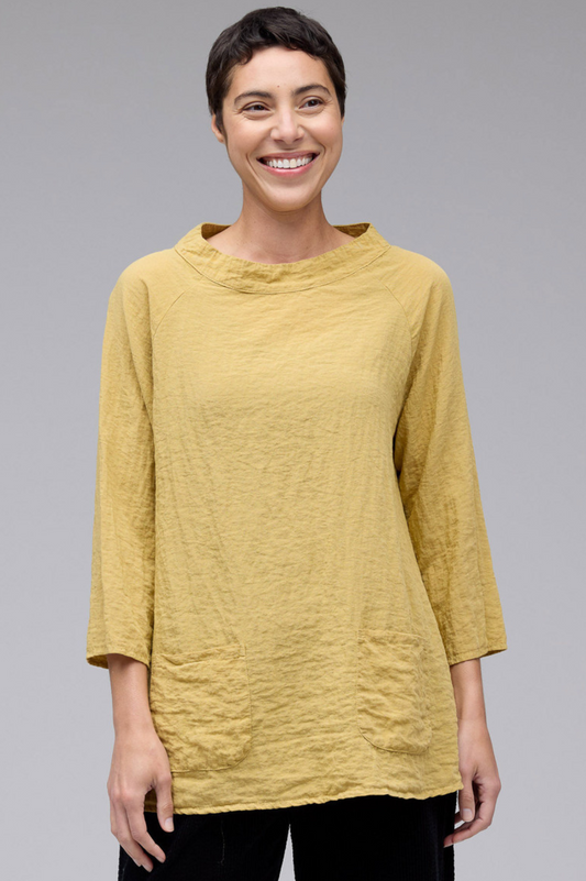 Cut Loose Fall Rayon Parachute Raglan Pocket Top Fall 2025-Special Order