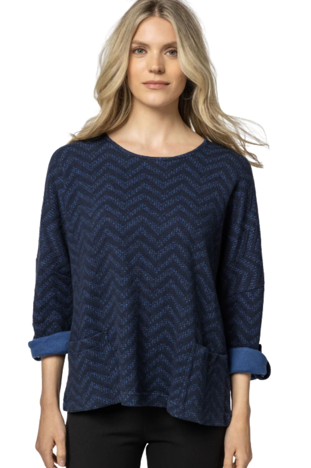 Komil Aberdeen weave Dolman Top