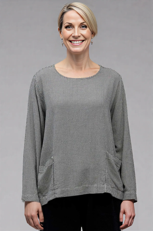 Cut Loose Fall Mini Check Pocket Top Fall 2025-Special Order