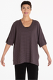 Cut Loose Fall Knit Black Stripe V-Neck One Size Top Fall 2023- Special Order