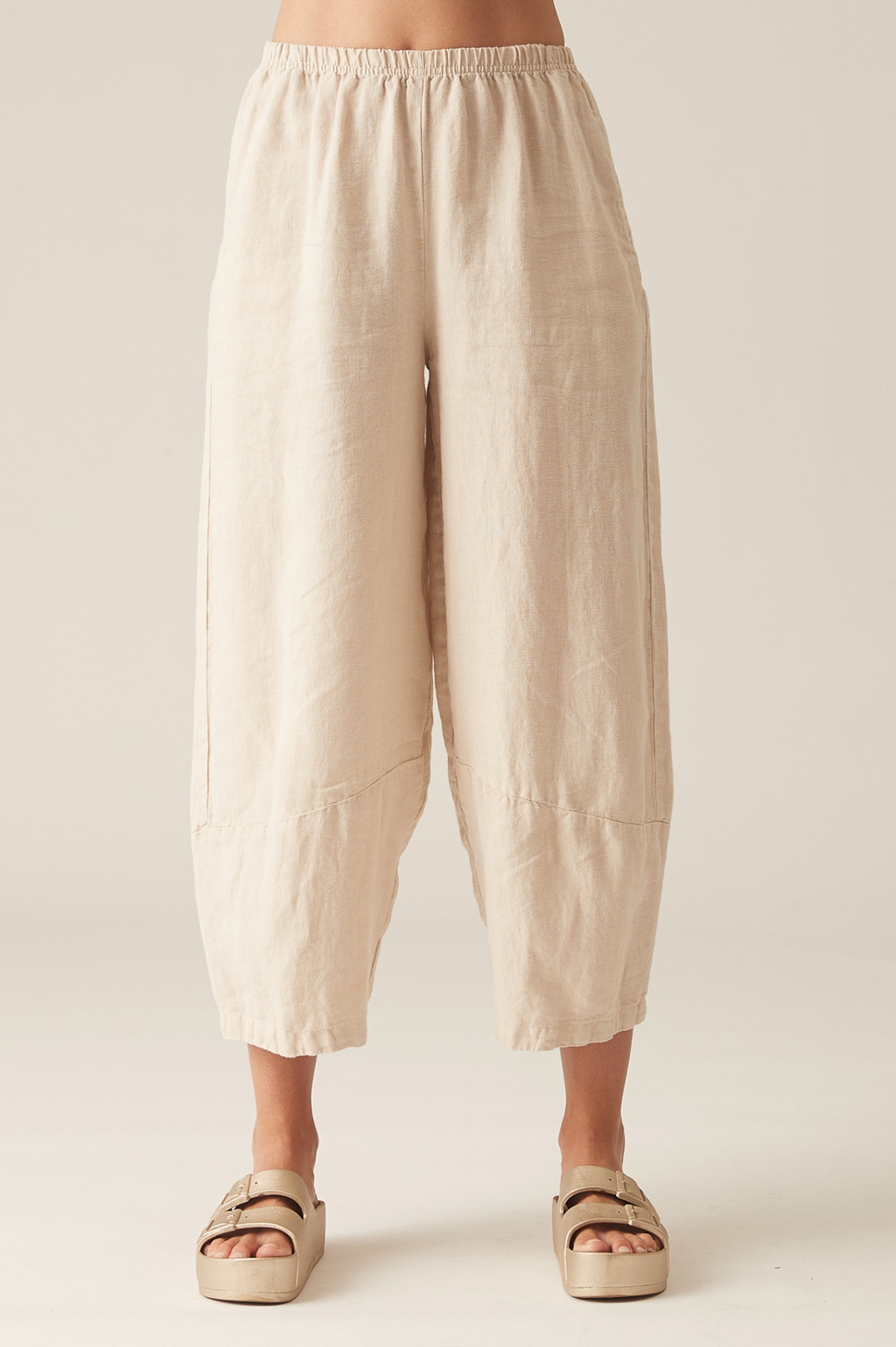 Cut Loose Solid Linen Lantern Pant Spring 2024-Special Order