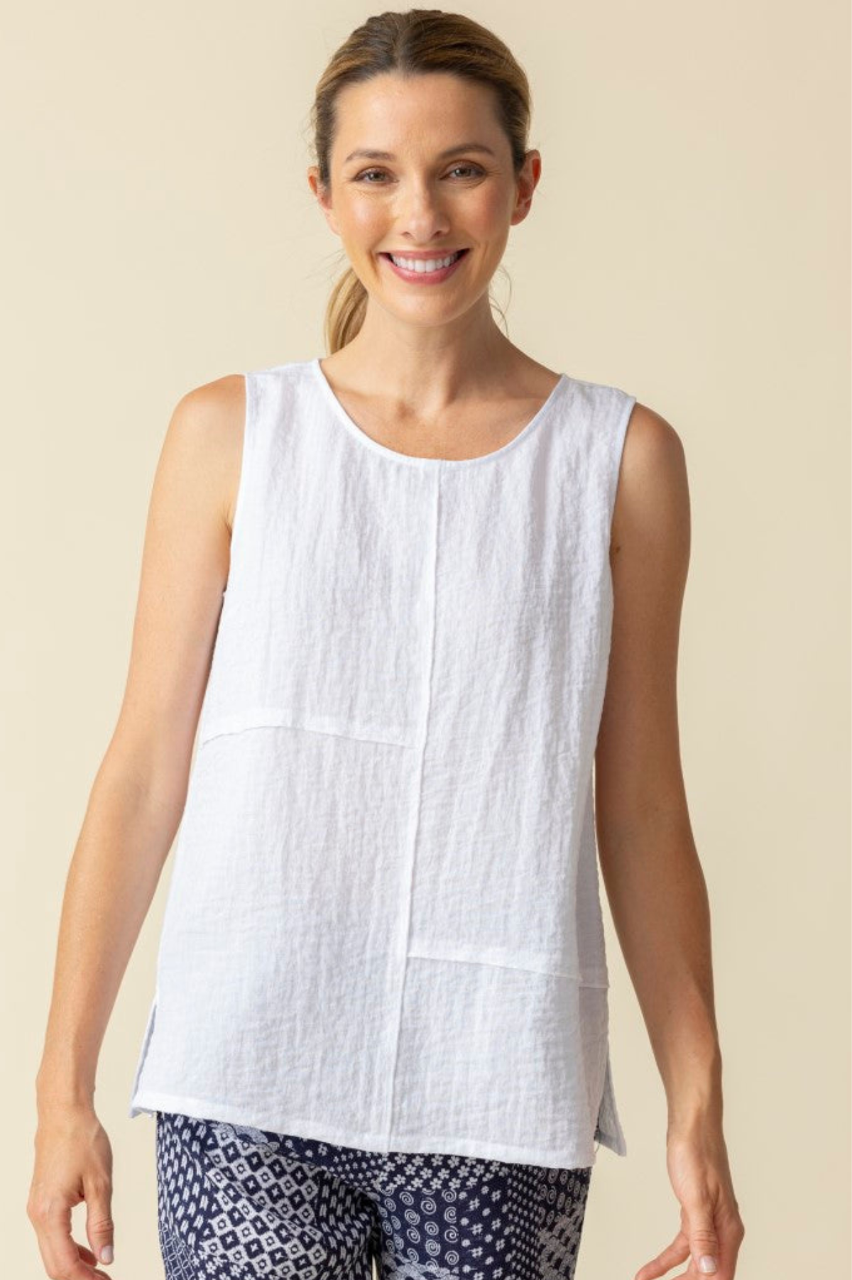 Habitat Express Travel Pieced Tunic Tank