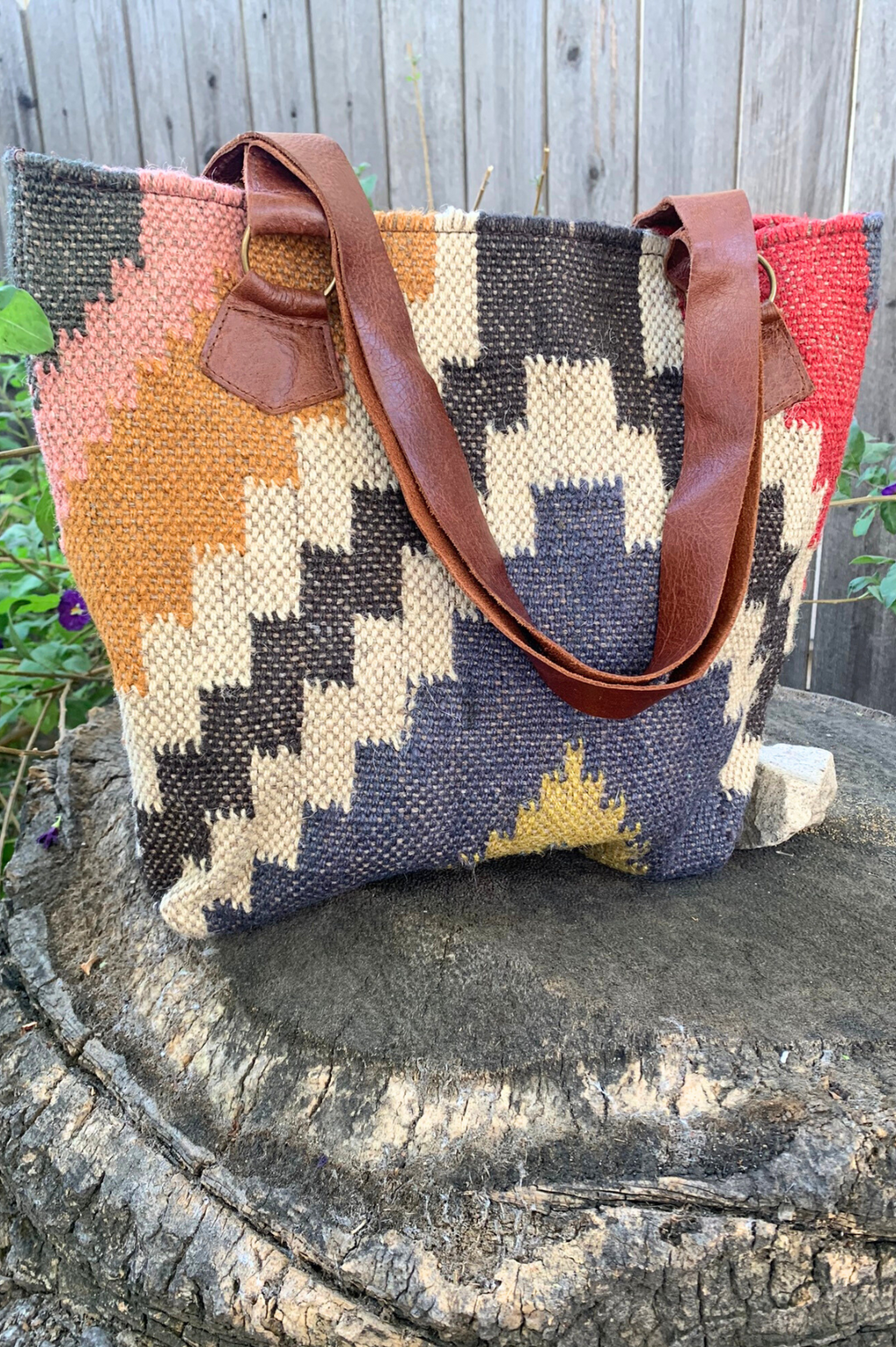 Jute Shoulder Bag