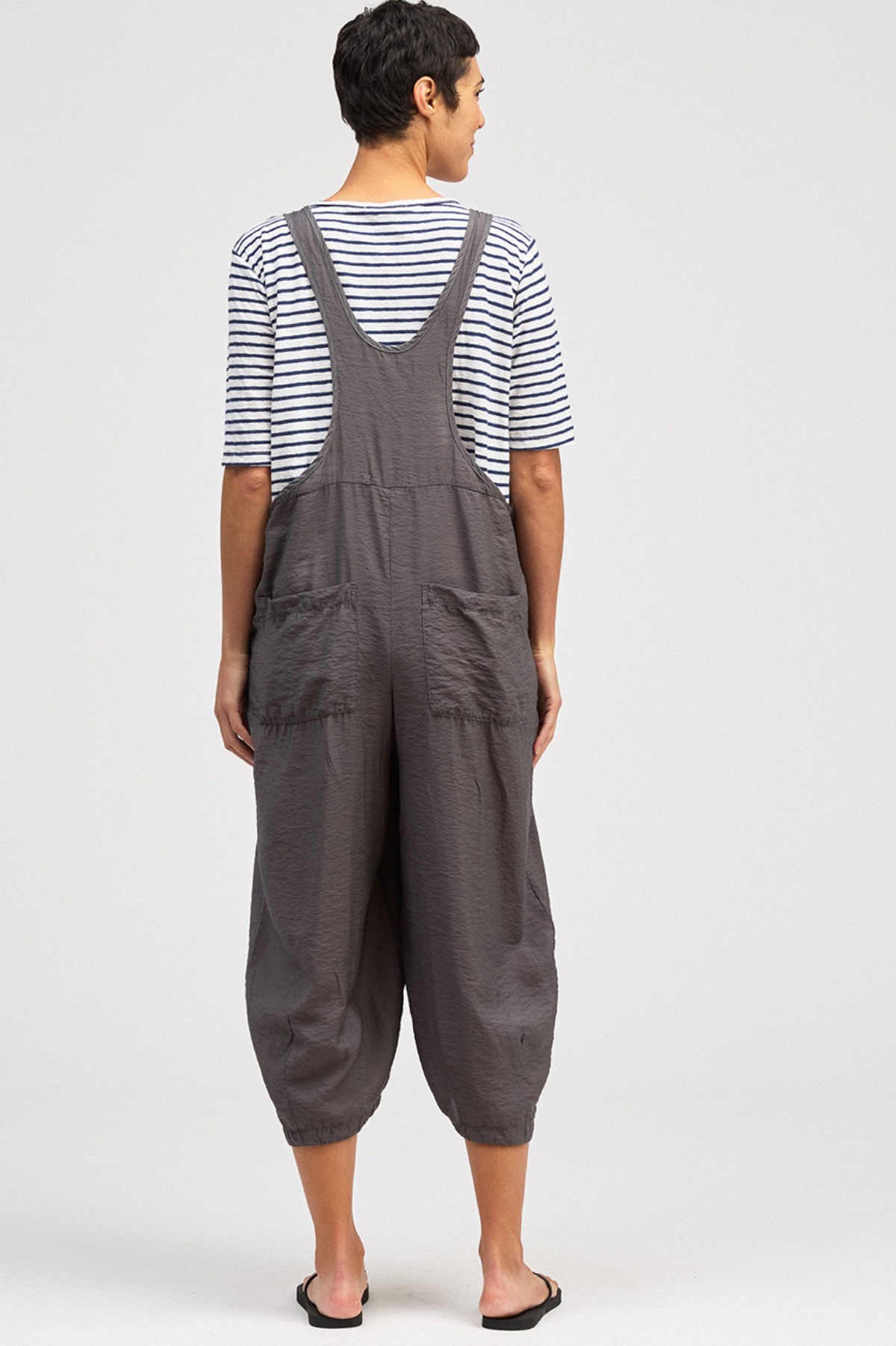Cut Loose Rayon Parachute Racerback Overall Jumpsuit Summer