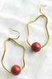 Red Jasper Maude Earrings