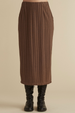 Cut Loose Fall Frayed Stripe Long Skirt Fall 2024- Special Order