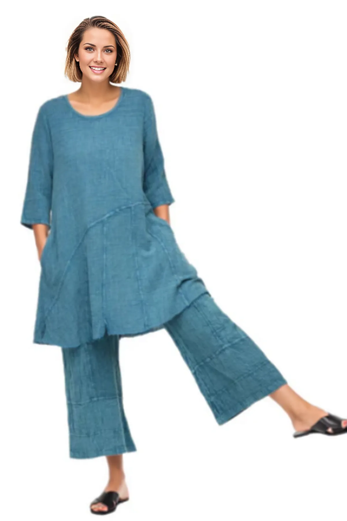 Tulip Clothing Kyrie Dress/Tunic Teal