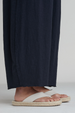 Cut Loose Linen Cotton Jersey Pleat Pant Spring 2025- Special Order