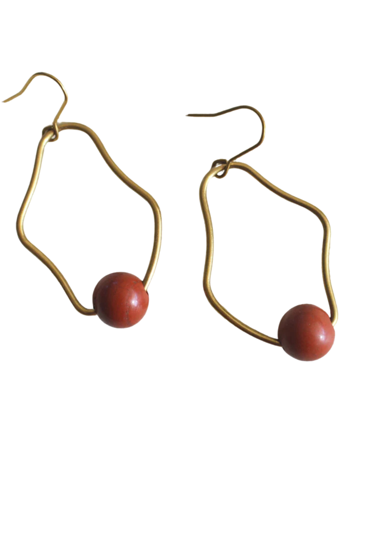 Red Jasper Maude Earrings