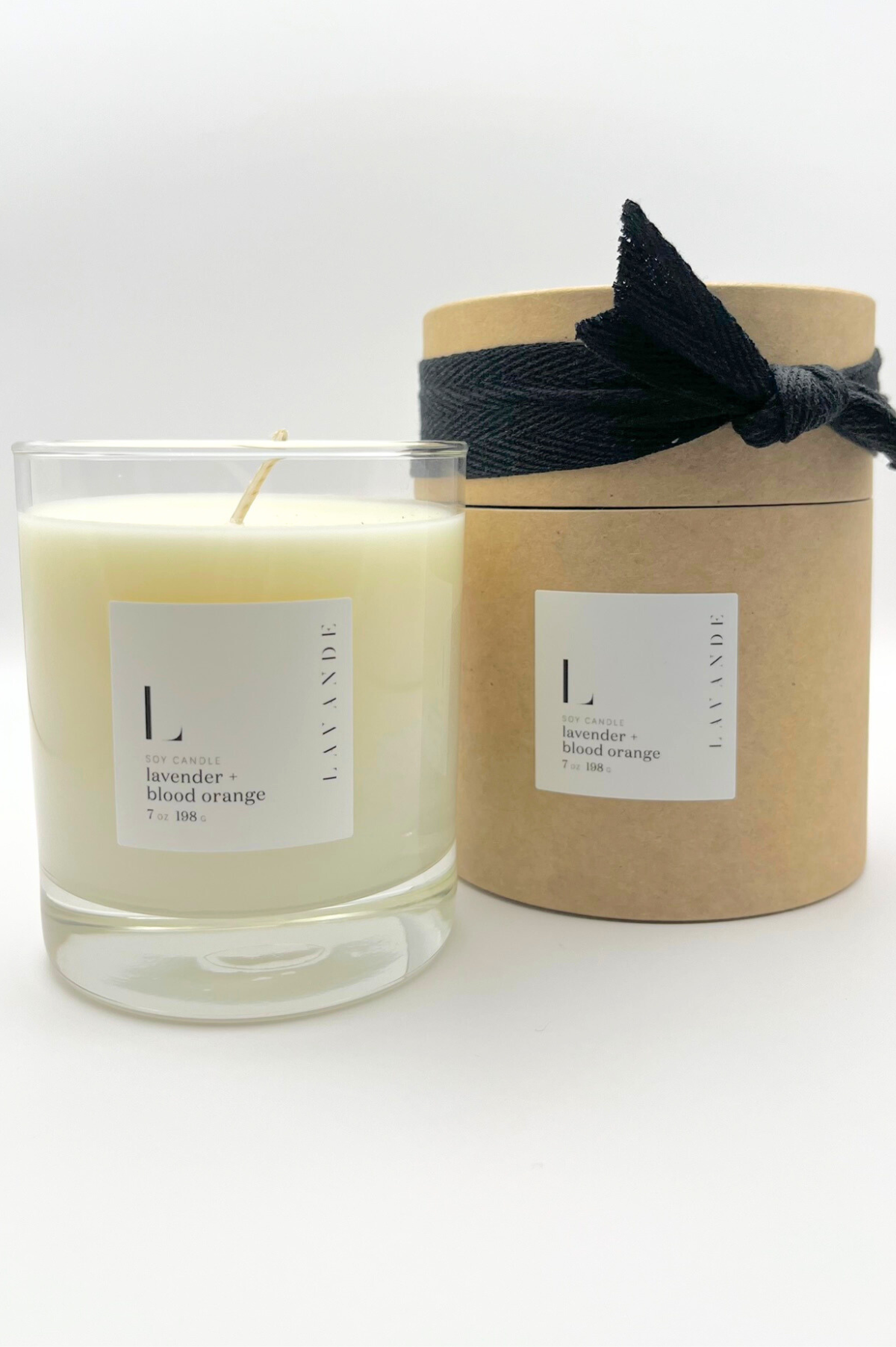 Lavender & Orange Soy Candle