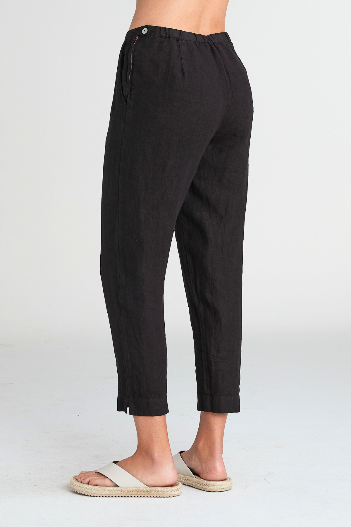 Cut Loose Solid Linen Audrey Pocket Pant Spring 2025- Special Order