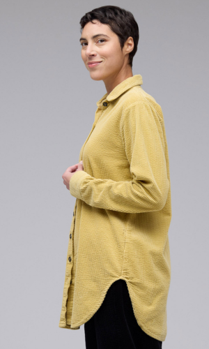 Cut Loose Lux Corduroy A-Line Shirt Fall 2025-Special order