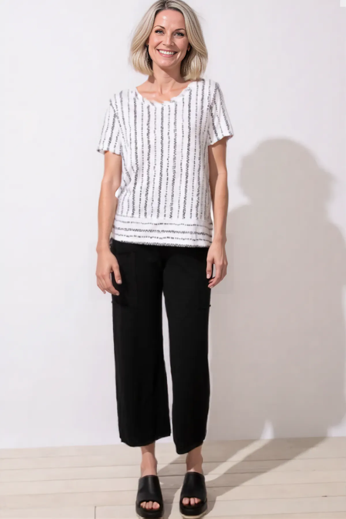 Escape by Habitat Beach Stripe Pant - thread to cloth