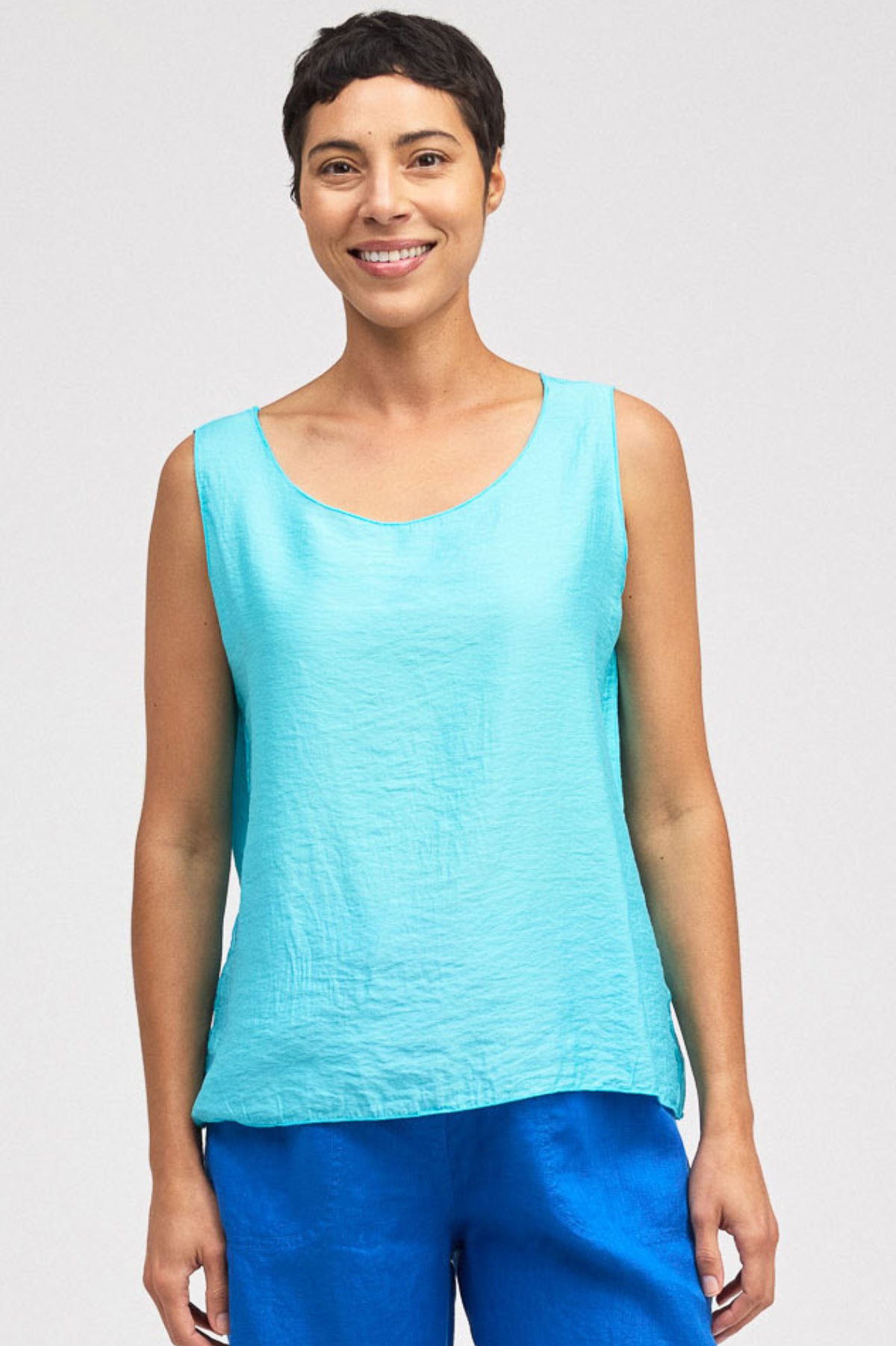 Cut Loose Rayon Parachute Layering Tank Summer 2026- Special Order