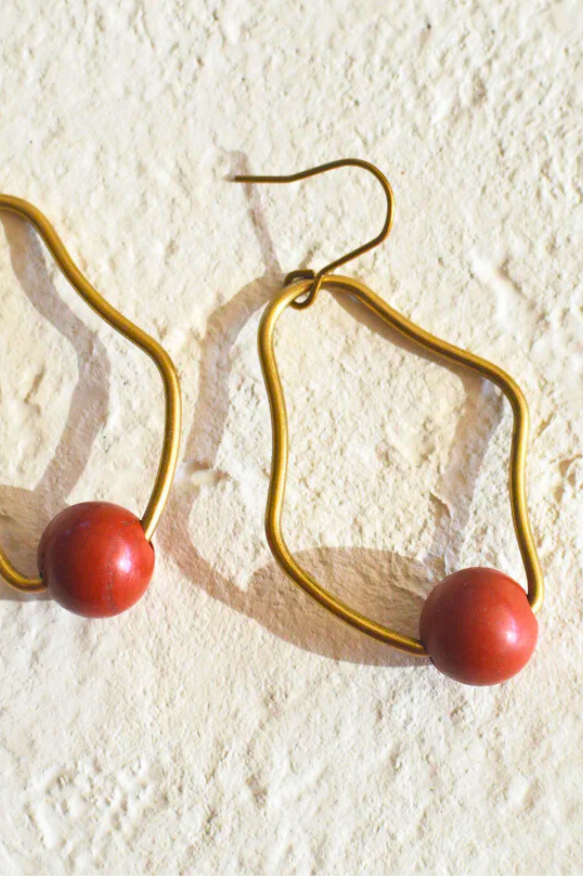 Red Jasper Maude Earrings