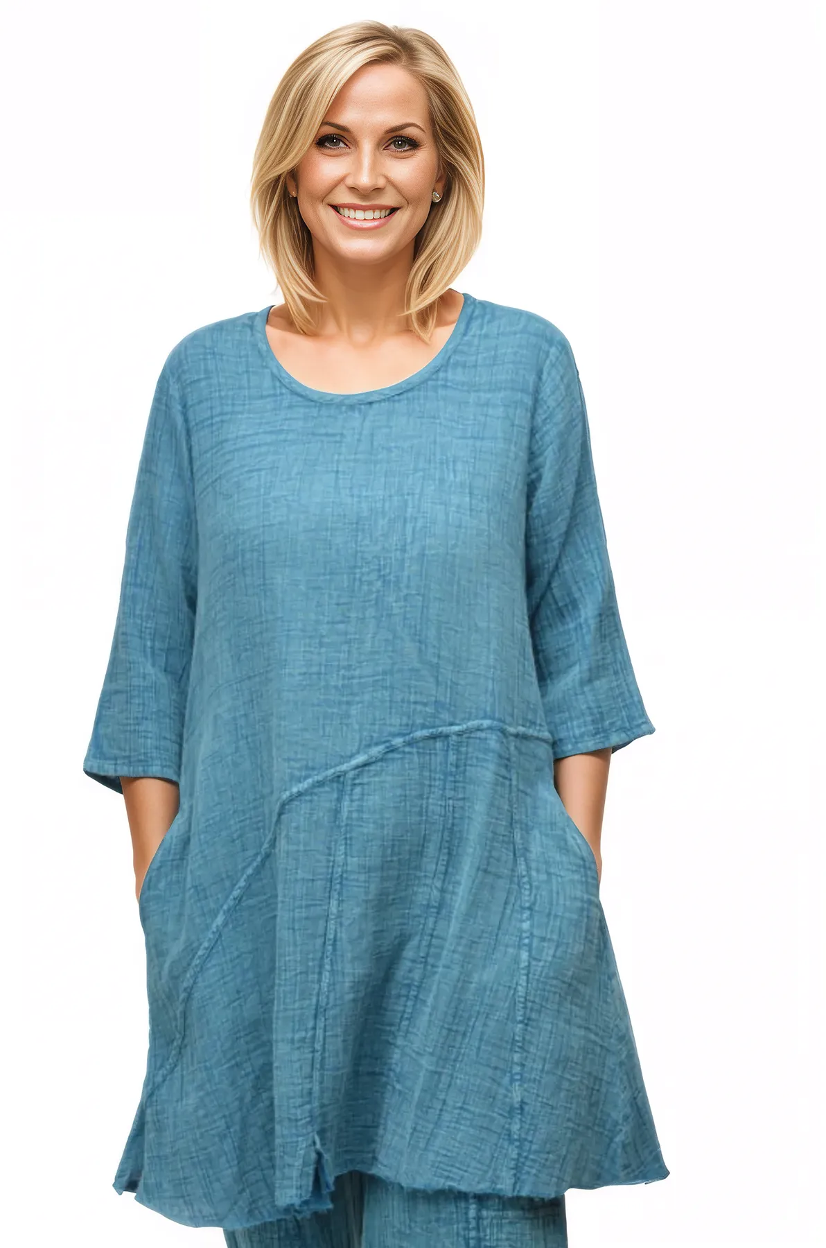 Tulip Clothing Kyrie Dress/Tunic Teal