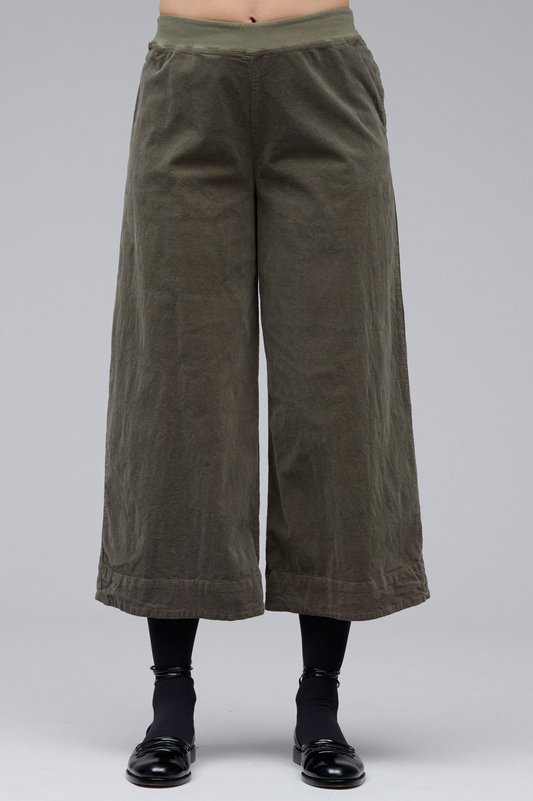 Cut Loose Mini Corduroy Crop Pant w/pockets Fall 2025-Special order