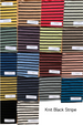 Cut Loose Fall Knit Black Stripe Long Sleeve Tee Fall 2023- Special Order