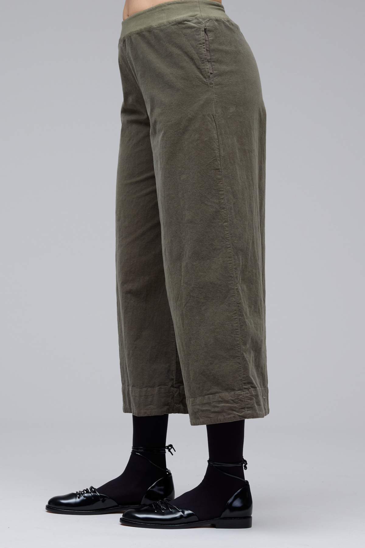Cut Loose Mini Corduroy Crop Pant w/pockets Fall 2025-Special order
