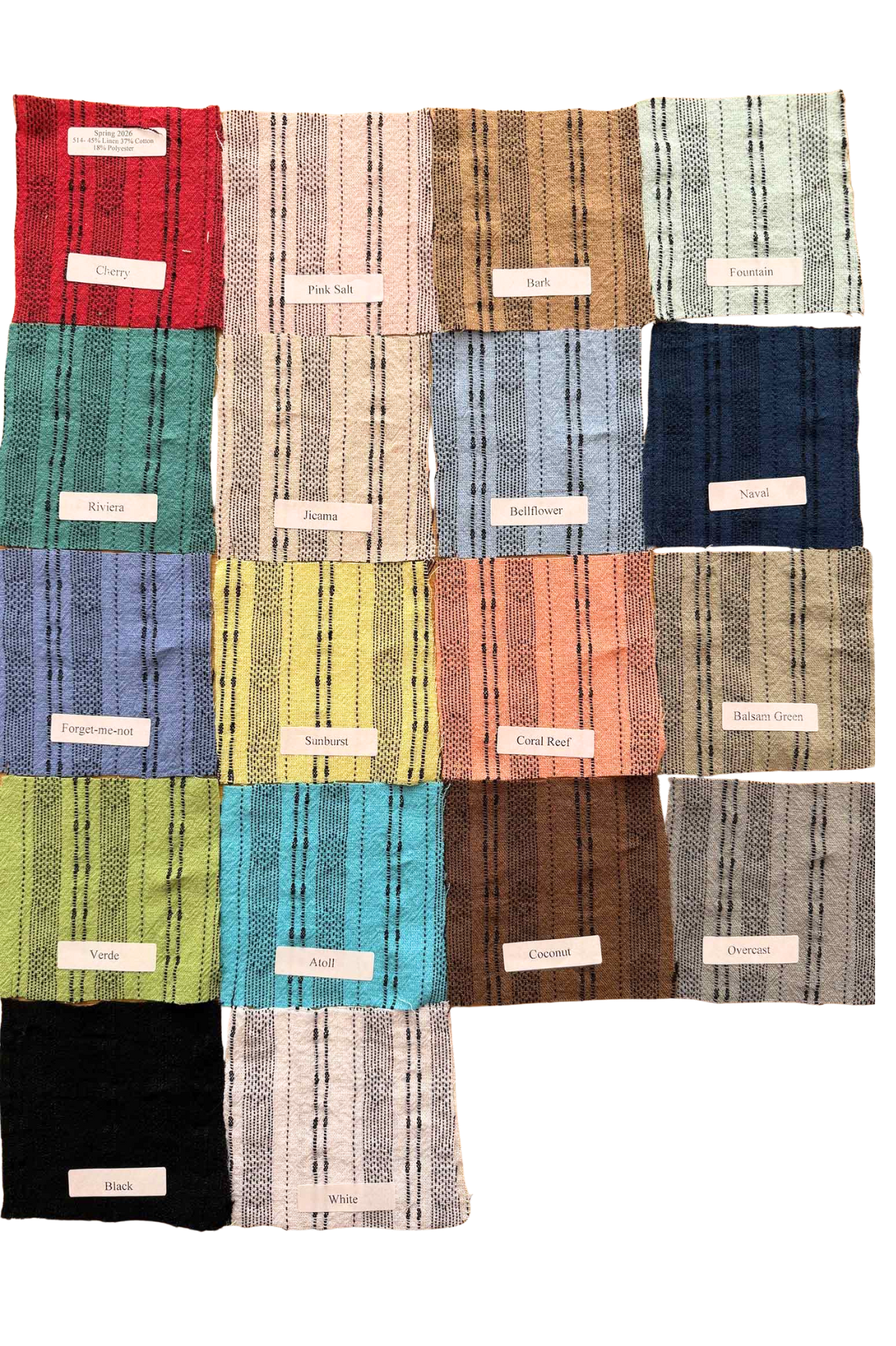 Cut Loose Pinstripe Linen Pocket 3/4 Sleeve Top Spring 