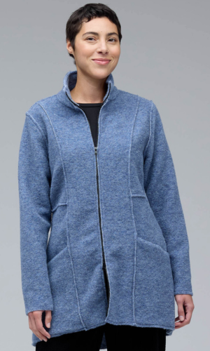 Cut Loose Clothing Boiled Wool Zip Jacket Fall 2025-Special order