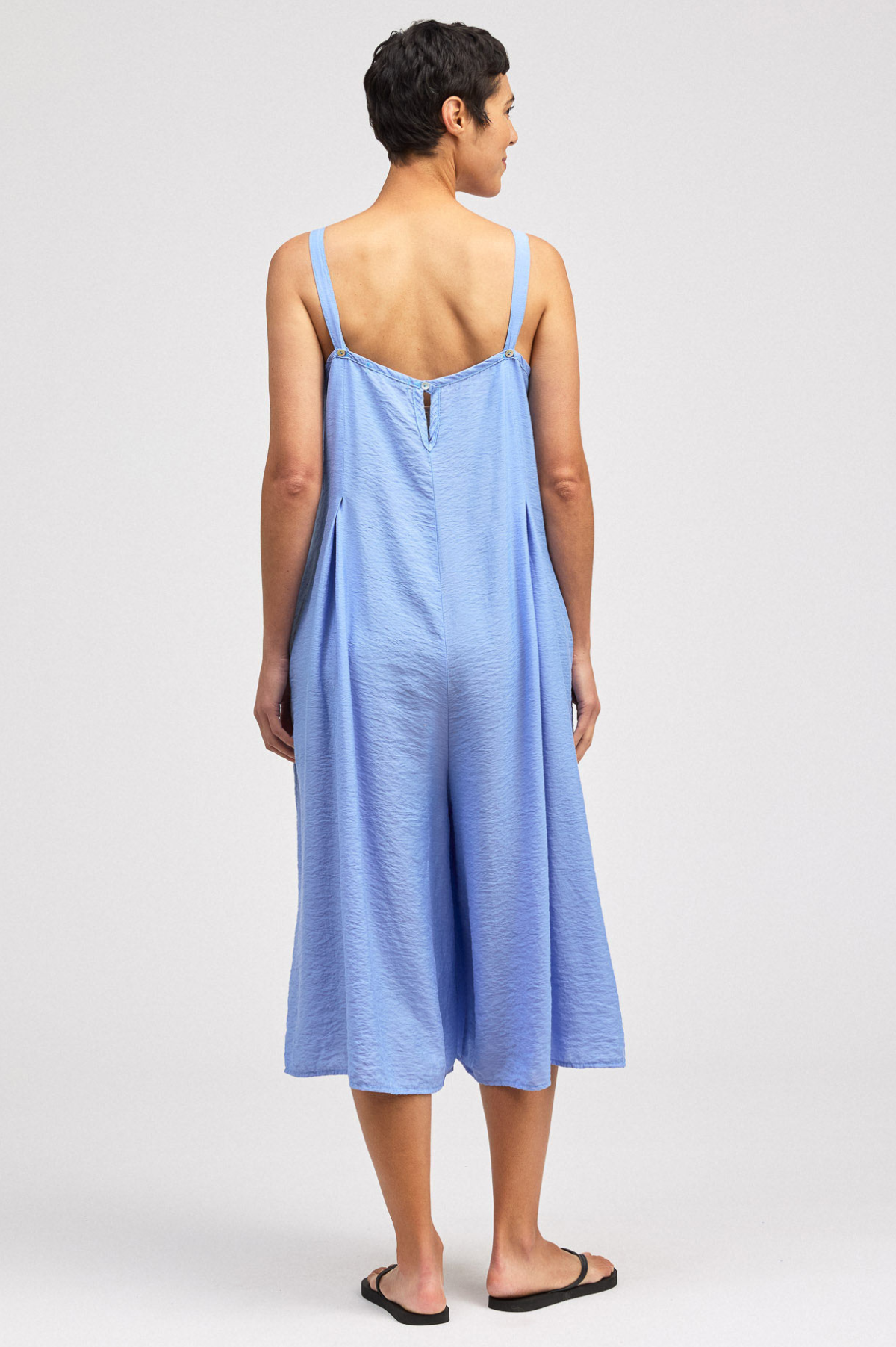 Cut Loose Rayon Parachute Cropped Jumpsuit Summer 2026- Special Order - thread to cloth
