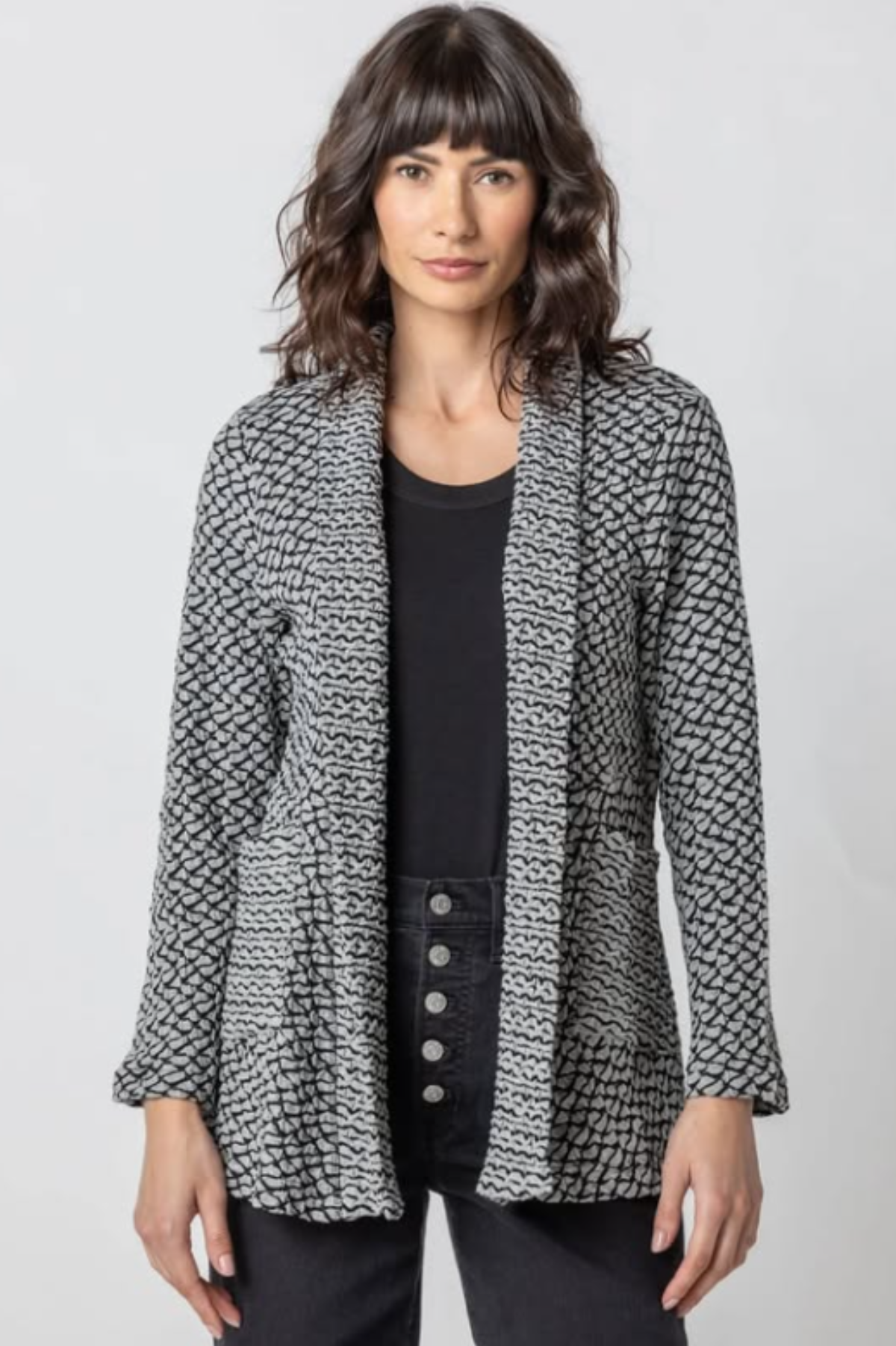 Komil Clothing Ashton Weave Cardigan